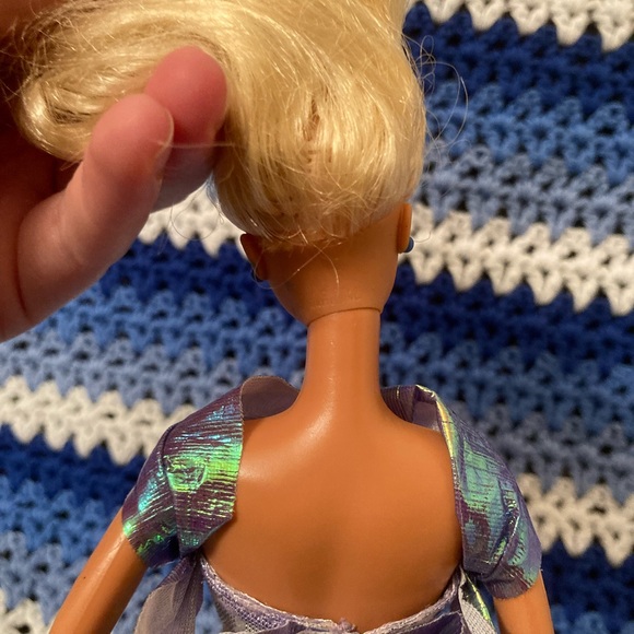 B1G2 - Vintage Superstar Barbie Doll Purple Dress TLC - Buy 1, Get 2 FREE - Picture 7 of 9